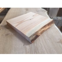 Regal, TV-Rack, Ablage, Sideboard, Handtuchablage, 2 x Lärche 25x20x3cm, Baumkante, rustikal Regal, TV-Rack, Ablage, Sideboard, Handtuchablage, 2 x Lärche 25x20x3cm, Baumkante, rustikal